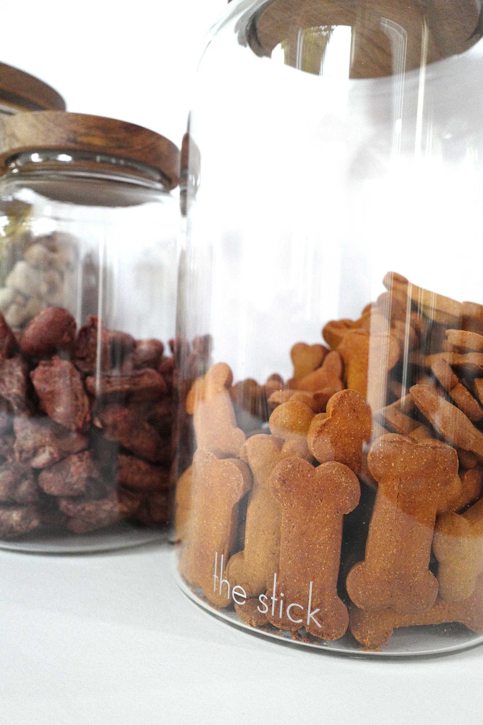 Glass Treat Jars — supplied portrait photo