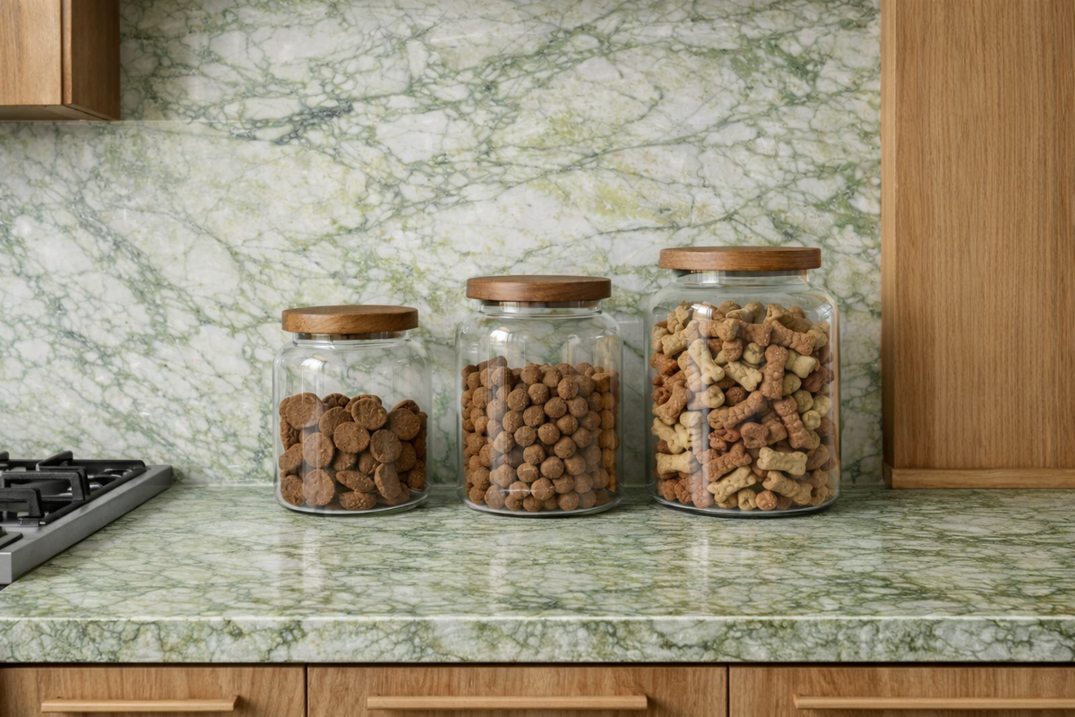Glass Treat Jars