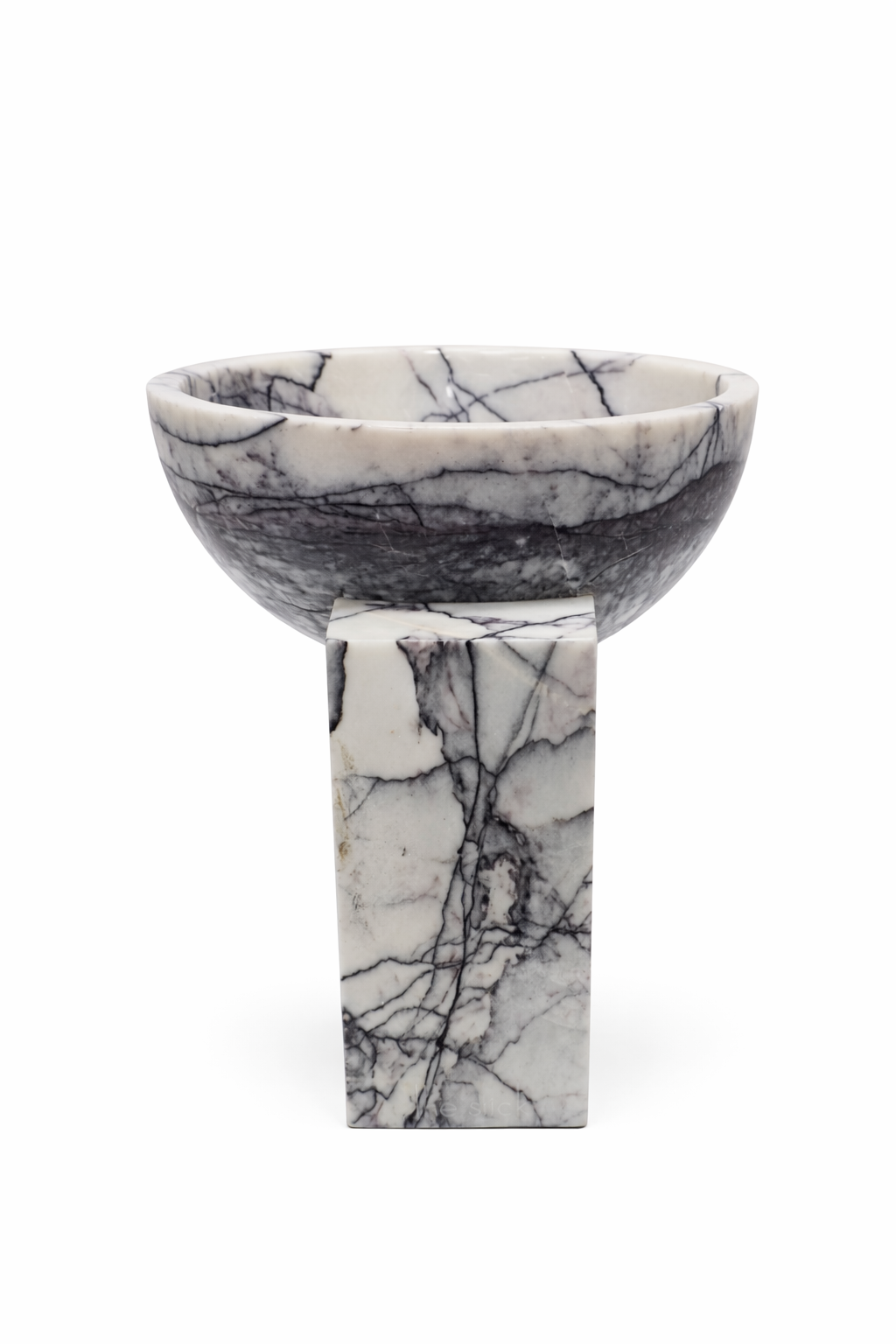 Marble Cantilever Pedestal Bowls