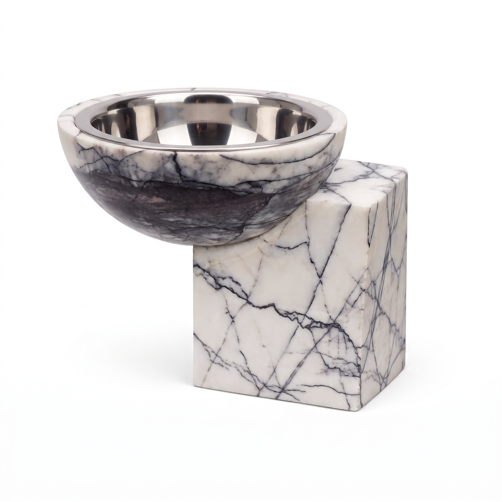 Marble Cantilever Pedestal Bowls